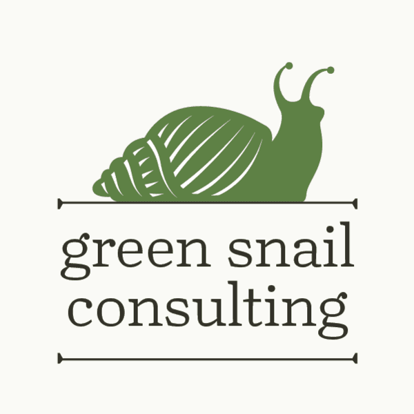 Green snail consulting logo