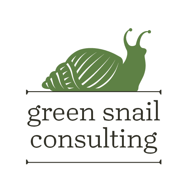 Green snail consulting logo